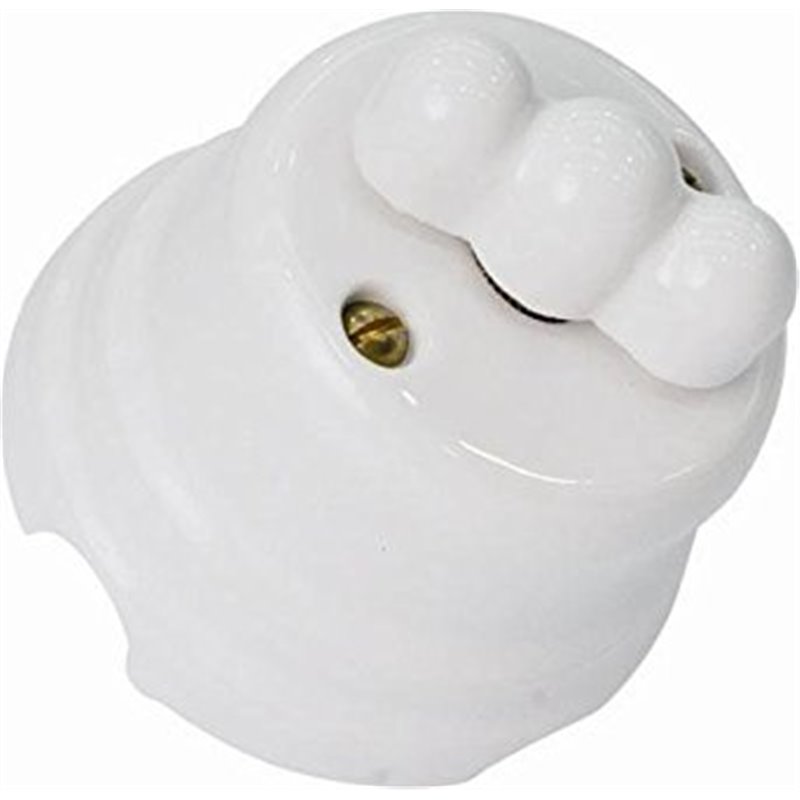 INTERRUTTORE ROTATIVO 10A 250V - TONDA
