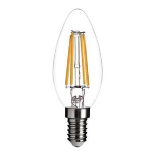 OLIVA LED fil. 3,8W 230V E14 4000K CHIAR