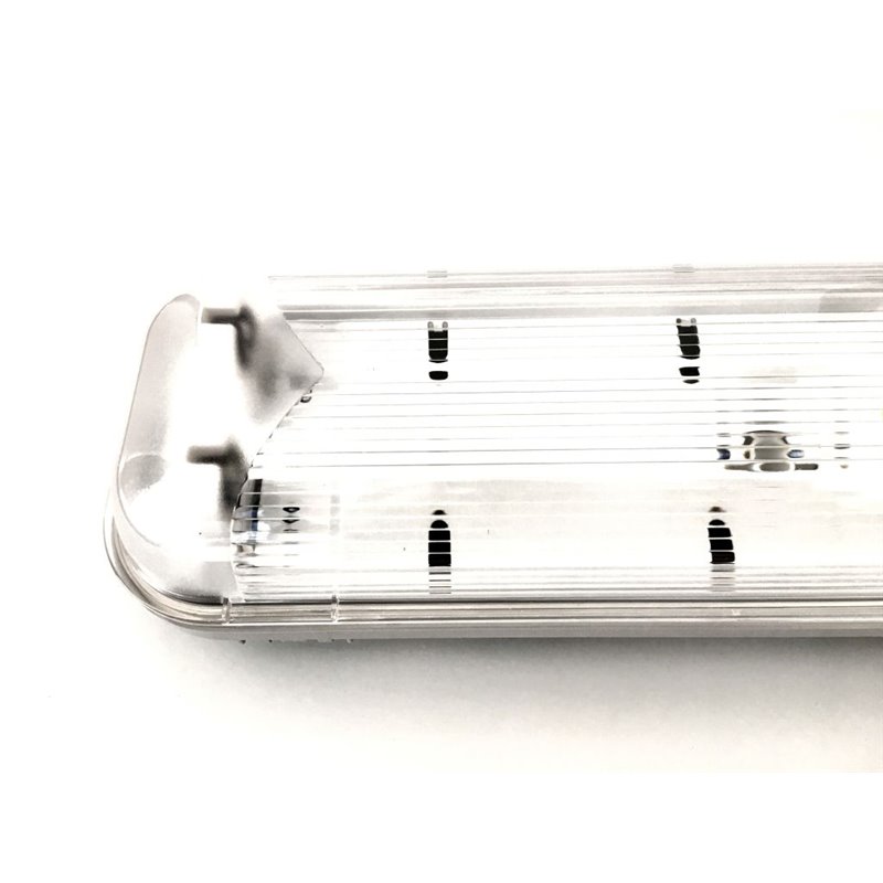 PLAFONIERA IP65 PER TUBO LED T8 2X120cm