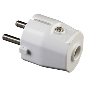 Spina schuko 16A 2P+T bianca