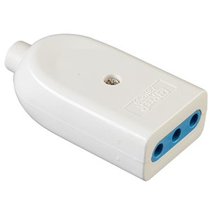 Presa 2P+T 10A 250V bianca IMQ
