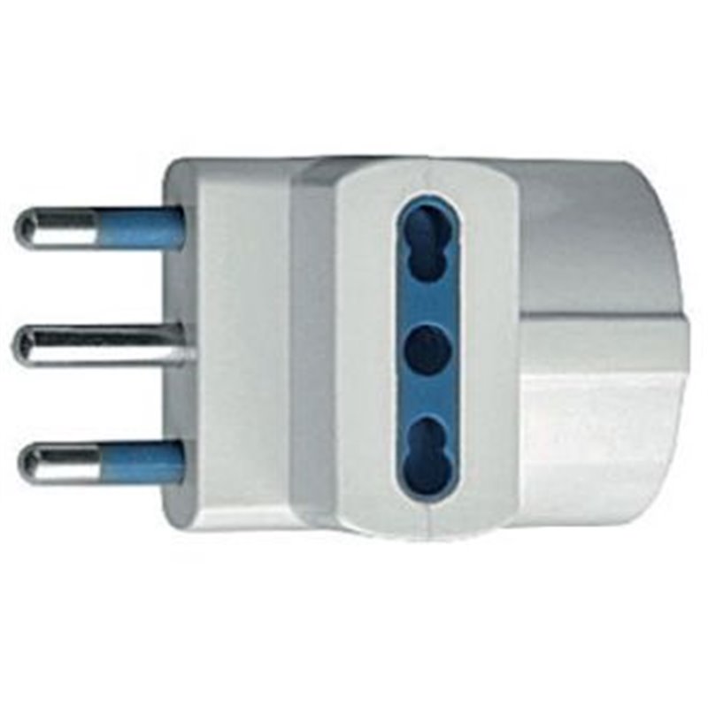 Tripla 2P+T 16A+2prese 10/16A+Schucko bi