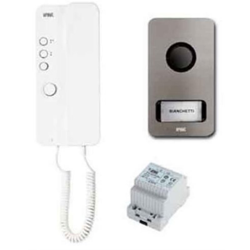 KIT CITOFONICO 4+N MONO E BIFAMILIARE