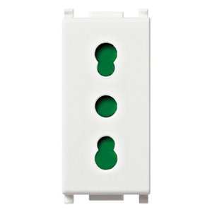 Presa bivalente 2P+T 16A P17/11