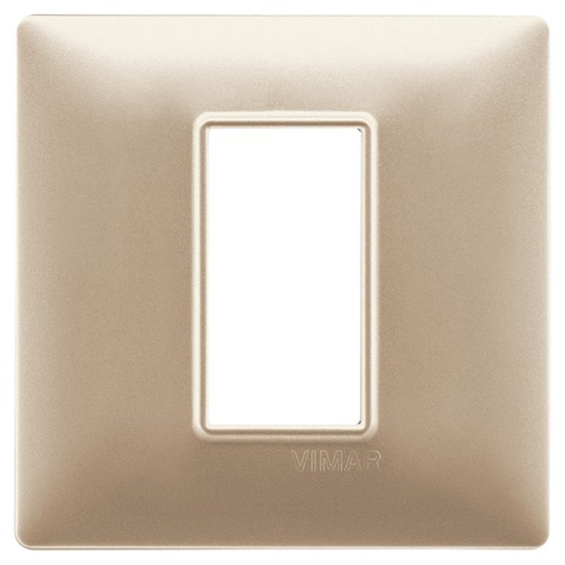 Placca 1M champagne opaco