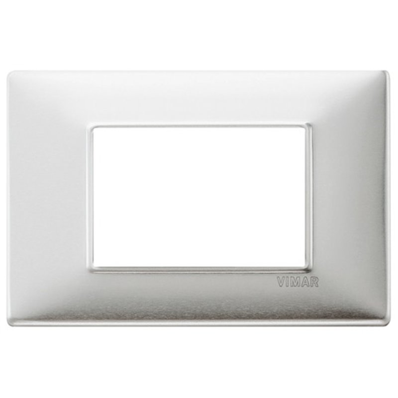 Placca 3M alluminio spazzolato