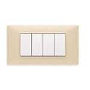 Placca 4M beige