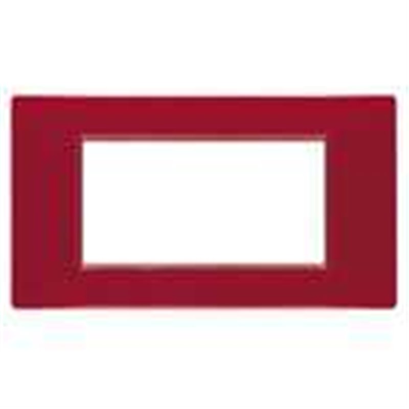 Placca 4M reflex rubino