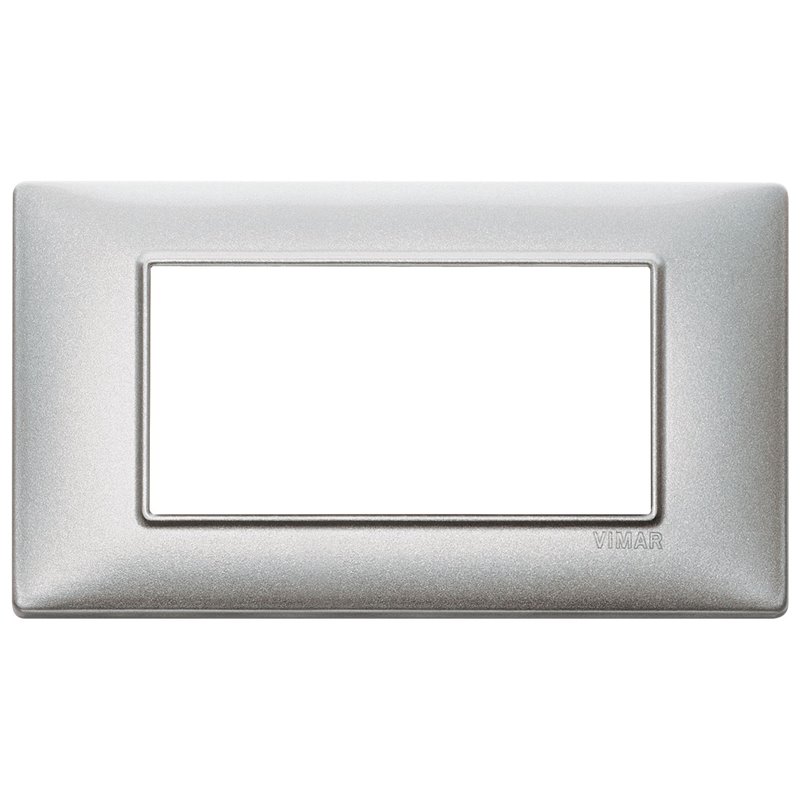 Placca 4M argento metallizzato
