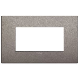 Placca Classic 4M titanio matt