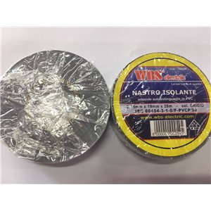 NASTRO ADESIVO 19mm x 25Mt SP.0.15 GRIG