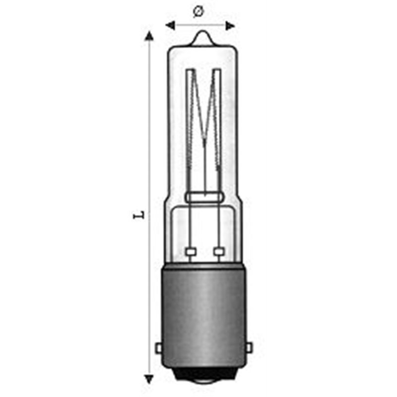 AL 230V 105W Ba15d UV-S TUBOL ENERGY