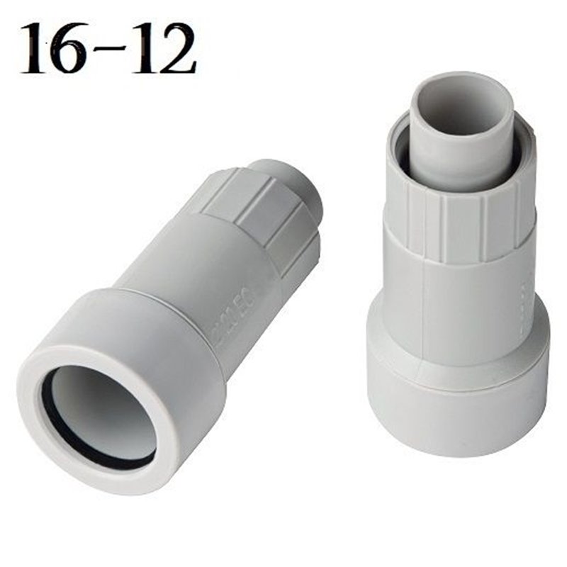 Raccordo IP65 tubo d. 16 guaina d. 12