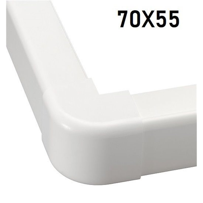 Angolo est. per canale cond. dim. 70x55