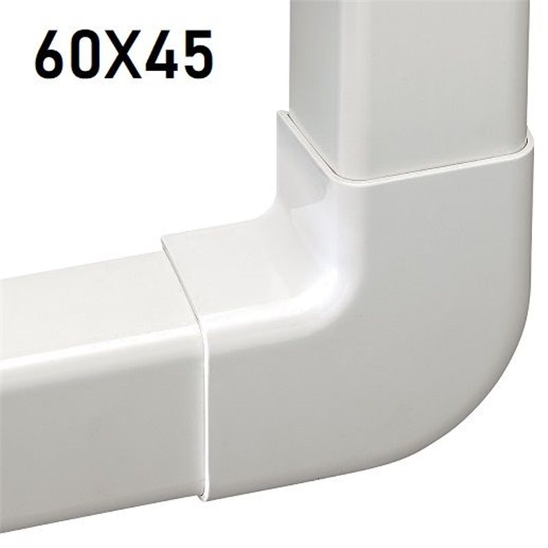 Angolo piano per canale cond. 60x45