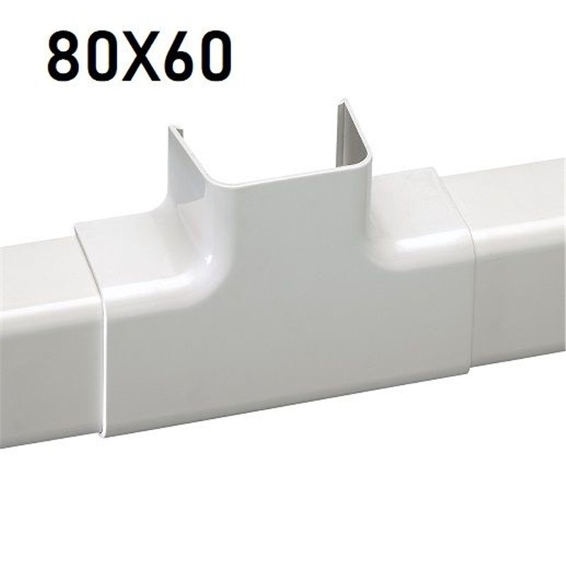 Giunzione a T per canale cond. 80x60