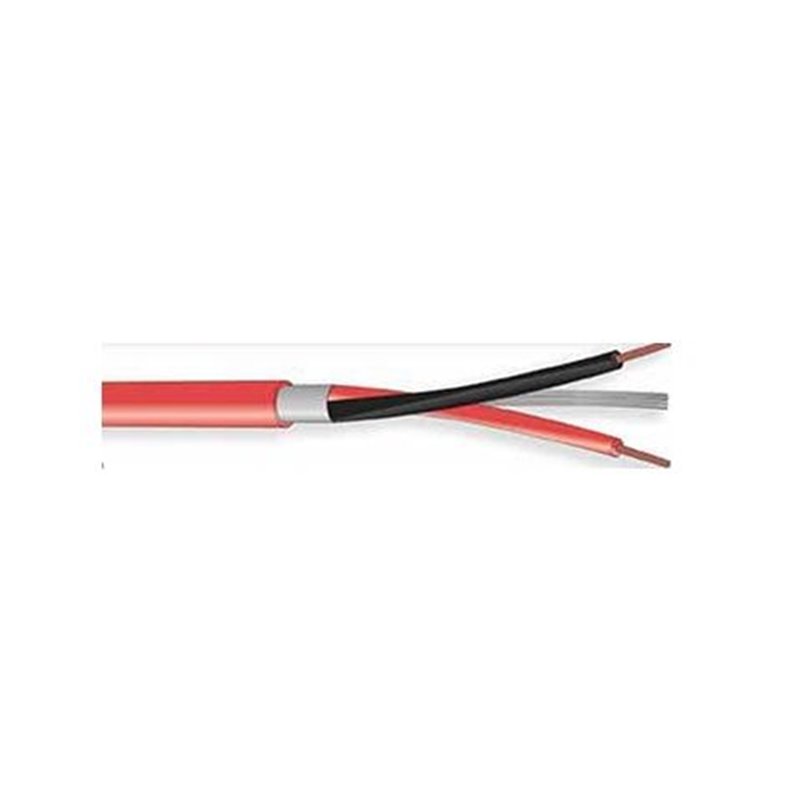 CAVO RILEV.INCENDIO 2X0.75 ROSSO EN50200
