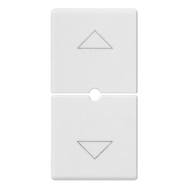 Due mezzi tasti 1M simboli frecce bianco