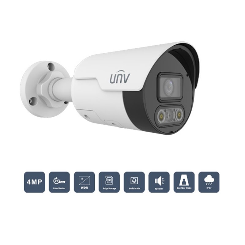 TELECAMERA IP BULLET 4MP 2.8mm PoE