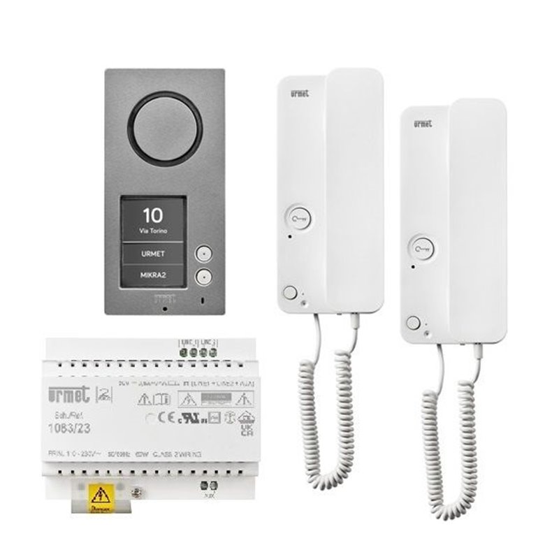 KIT AUDIO MIKRA2 BIFAMILIARE 2VOICE