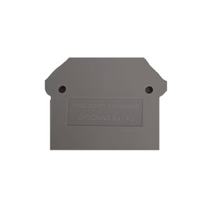 PIASTRA TERMINALE CG x MORS. SCRW2.5U/4U