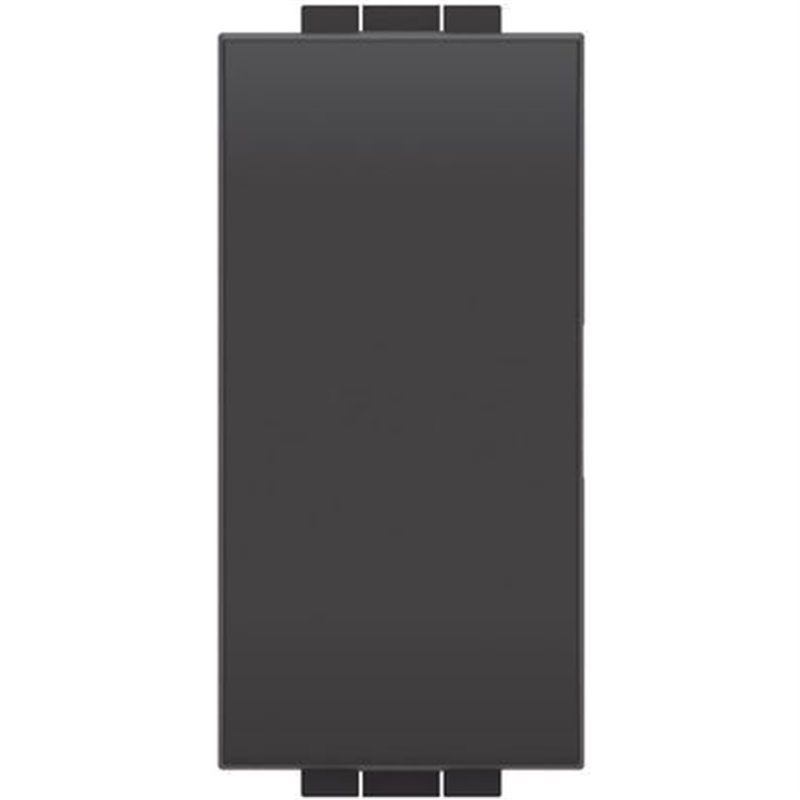 LL - doppio pulsante 1P NO 10A antracite