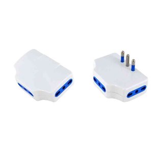 Adattatore Salvaspazio 16A 3 prese/bipas