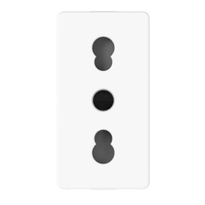 PRESA 2P+T 16A ST ITALIANO BIANCO LUCIDO