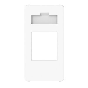 ADATTATORE KEYSTONE BIANCO LUCIDO
