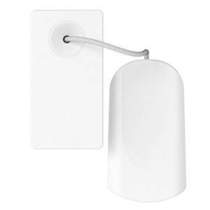 PULSANTE TIRANTE 2P NA 10A BIANCO LUCIDO