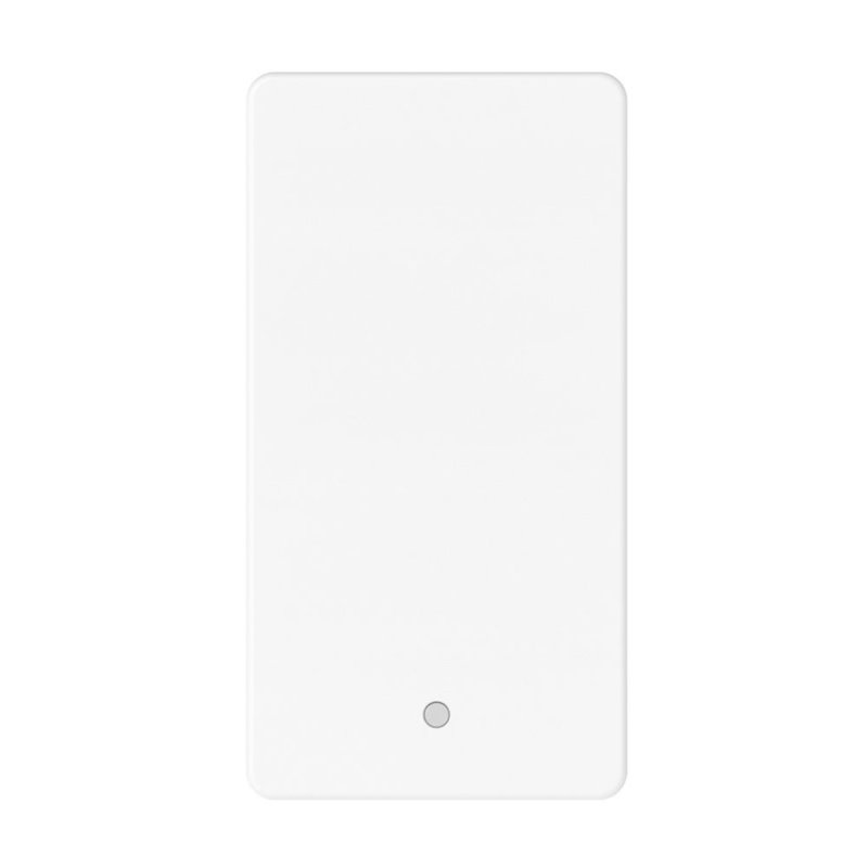 PULSANTE 1P NA 10A BIANCO LUCIDO ILL.