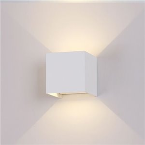 Applique Led Rubik 2x6W IP54 Bianco CCT