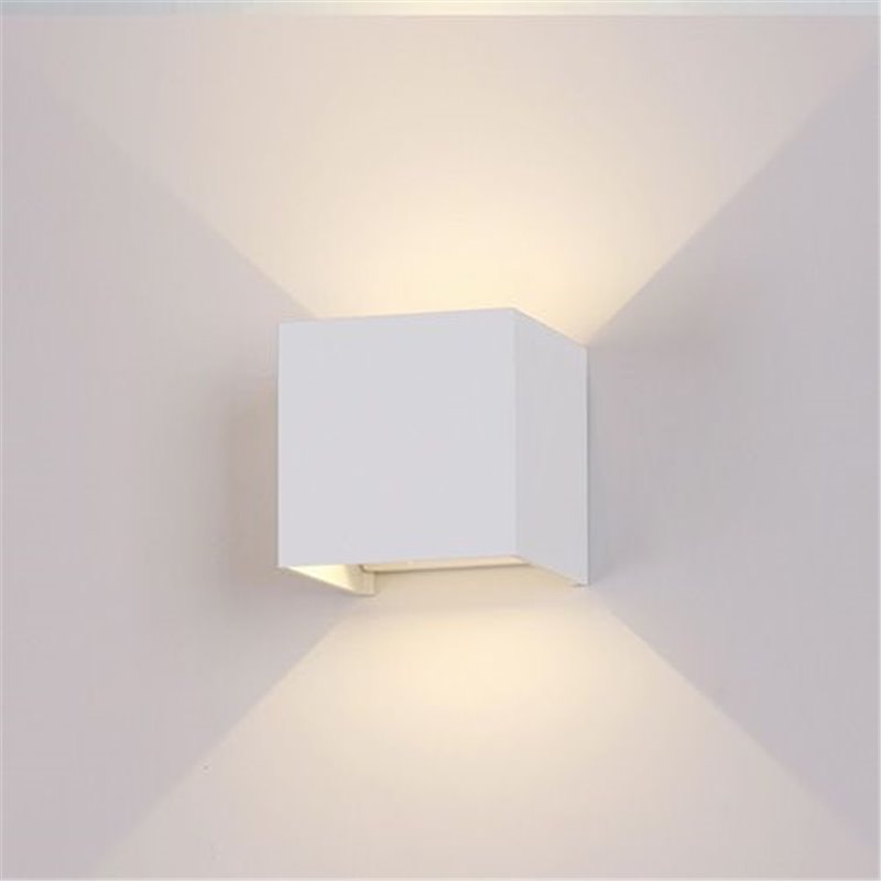 Applique Led Rubik 2x6W IP54 Bianco CCT