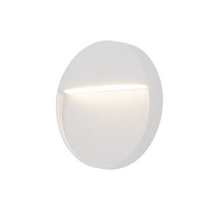 Segnapasso LED tondo 3W 4000K IP65 BI.