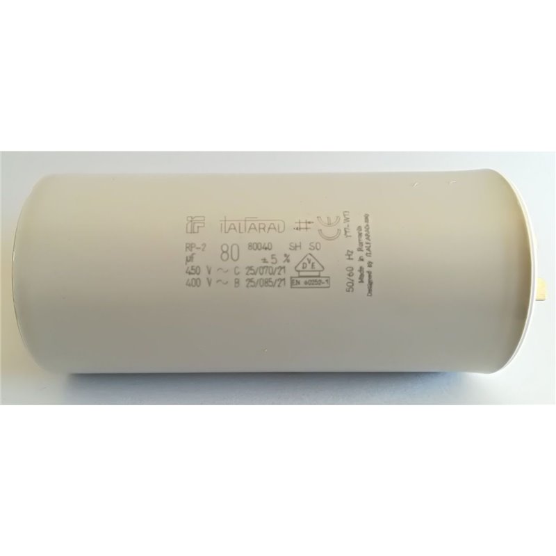 CONDENSATORE X MOTORI MONOFASE 80.00MF