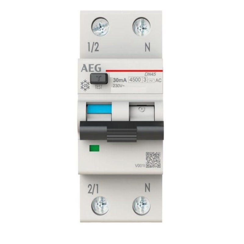 MTD 1P+N C 6A 4,5kA 30mA TIPO AC 2M
