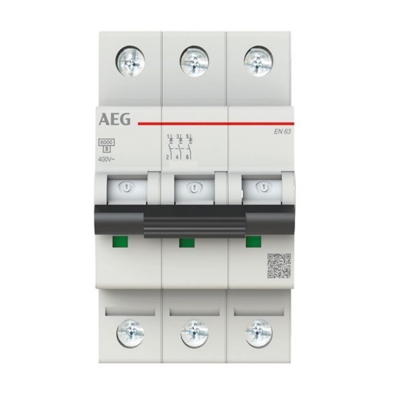 MT 3P C 50A 6kA 3 MODULI