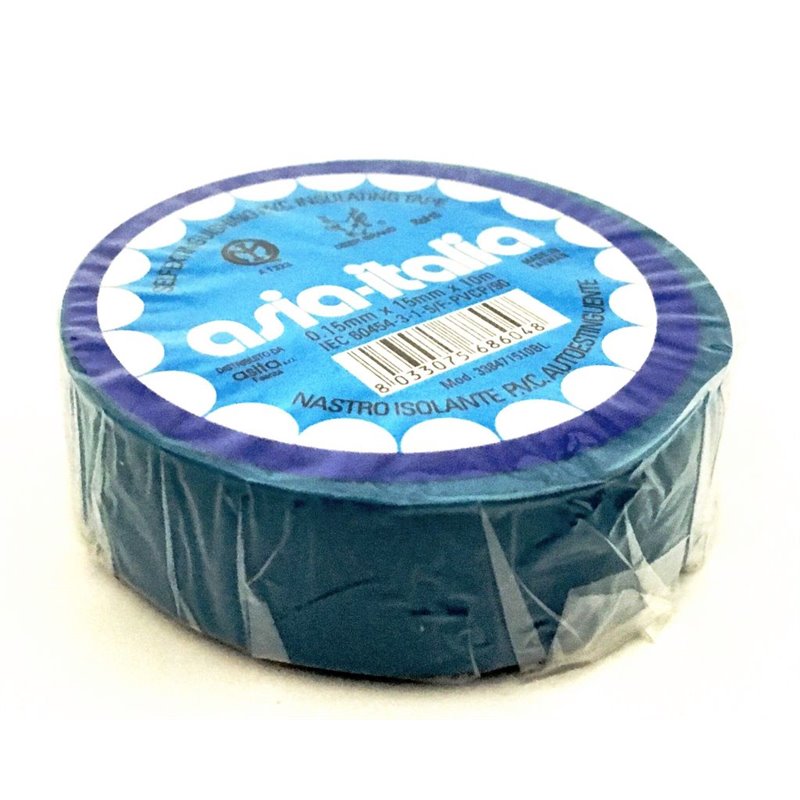 NASTRO ADESIVO 15mm x 10Mt SP.0.13 BLU