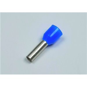 TUBETTO TERMINALE ISOLANTE DA 2,5 BLU