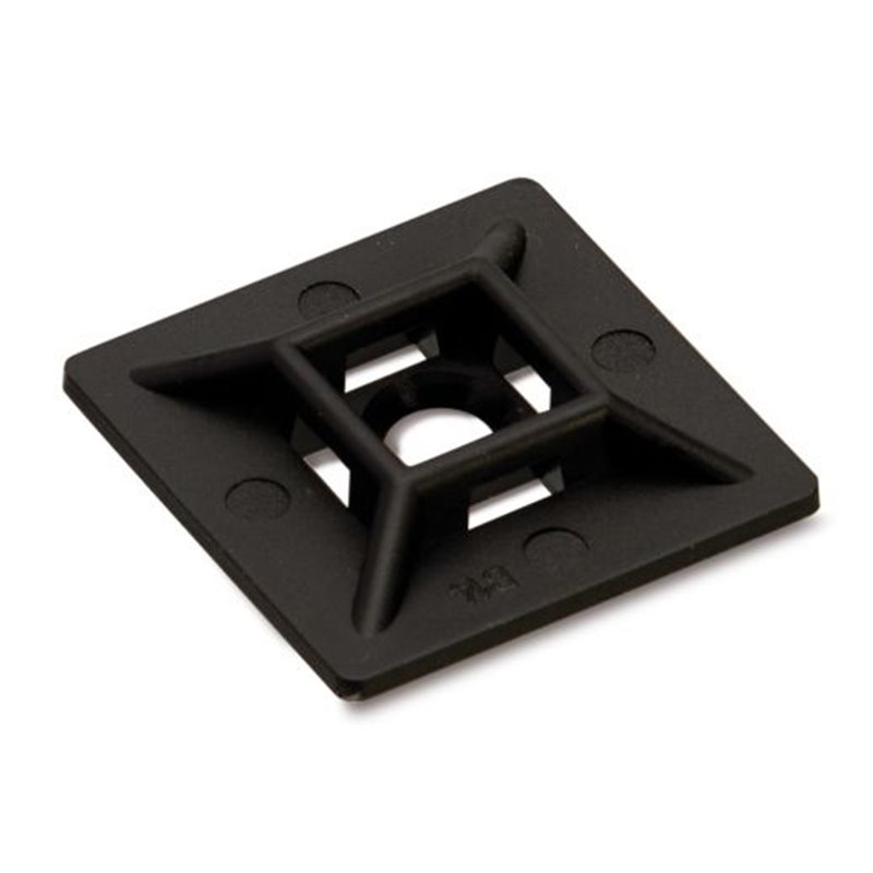 BASE ADESIVA NERA 19X19