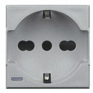 axolute - presa Schuko bipasso 2P+T