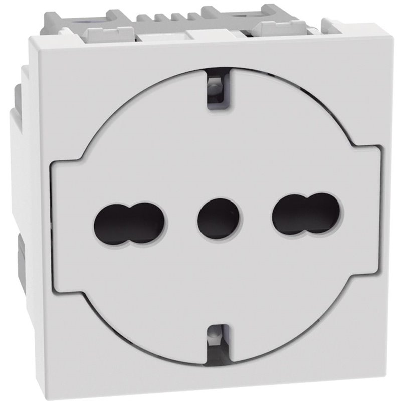 MatixGO - presa ita P40 flat bianco