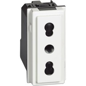 L.NOW - presa 2P+T 10/16A 250Vac bipas.