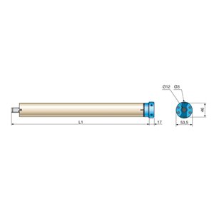 KIT MOTORE PER TAPPARELLA 50NM - 92KG
