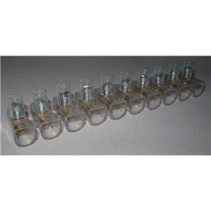 Morsetto unip 10 poli x 6mmq FORBOX