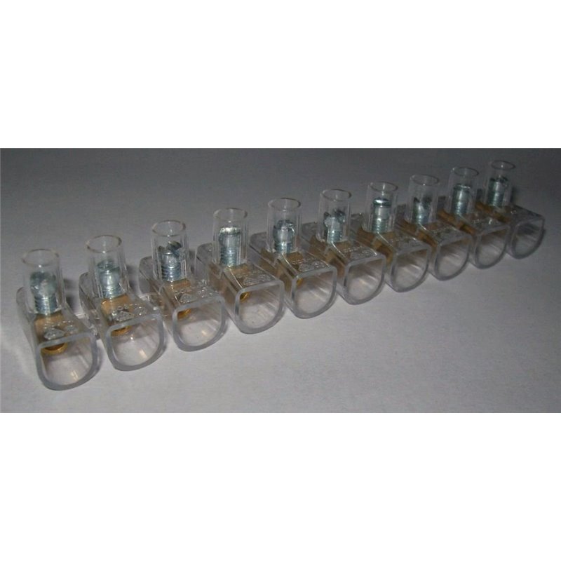 Morsetto unip 10 poli x 6mmq FORBOX