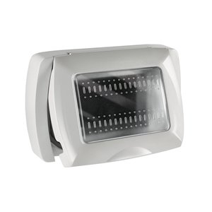 Placca autoportante IP55 3mod.MiVida gr.