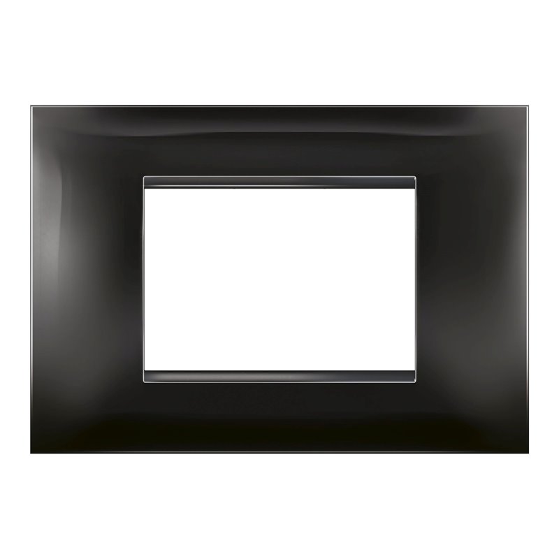 Placca MiVida 3 moduli nero