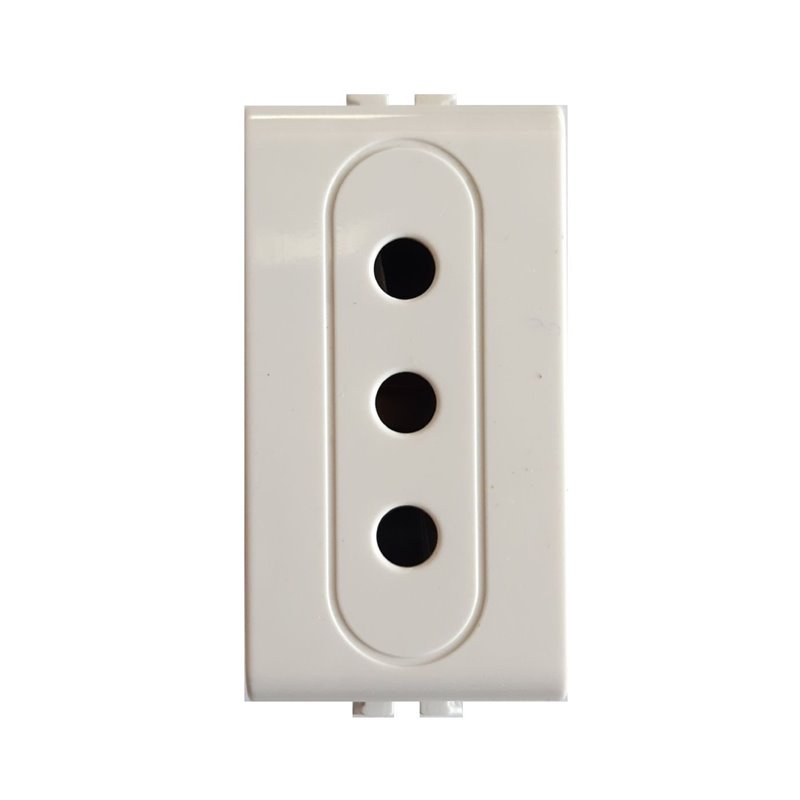 PRESA ITALIANA 10A CON SICUREZZA EASY