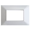 PLACCA 3 MODULI BIANCO EASY
